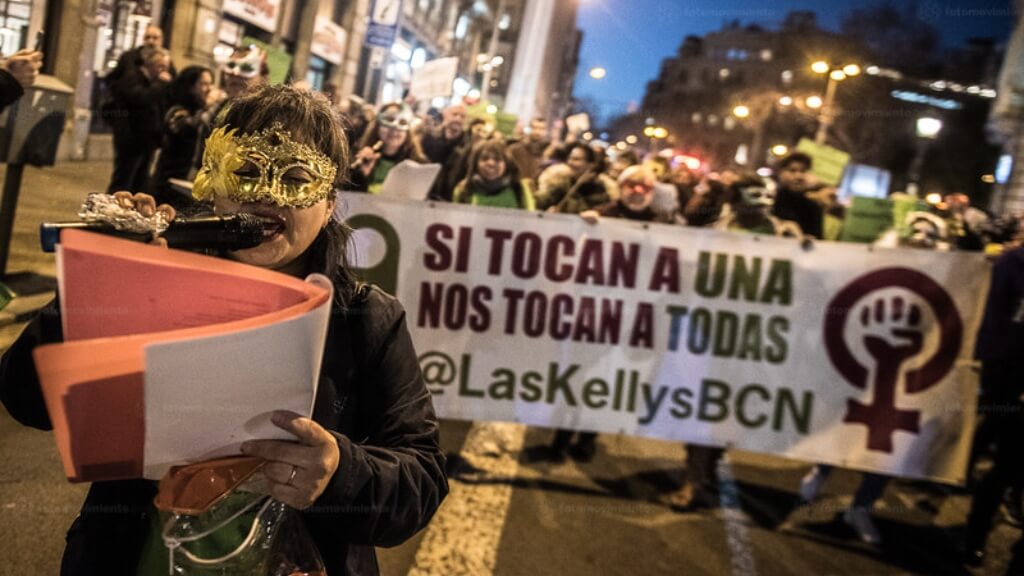 La lluita de les 'kellys'  basada en la solidaritat i la resistència ha inspirat altres moviments socials (Foto: Xavi Ariza, Fotomovimiento, llicència CC BY-NC-ND 2.0.)